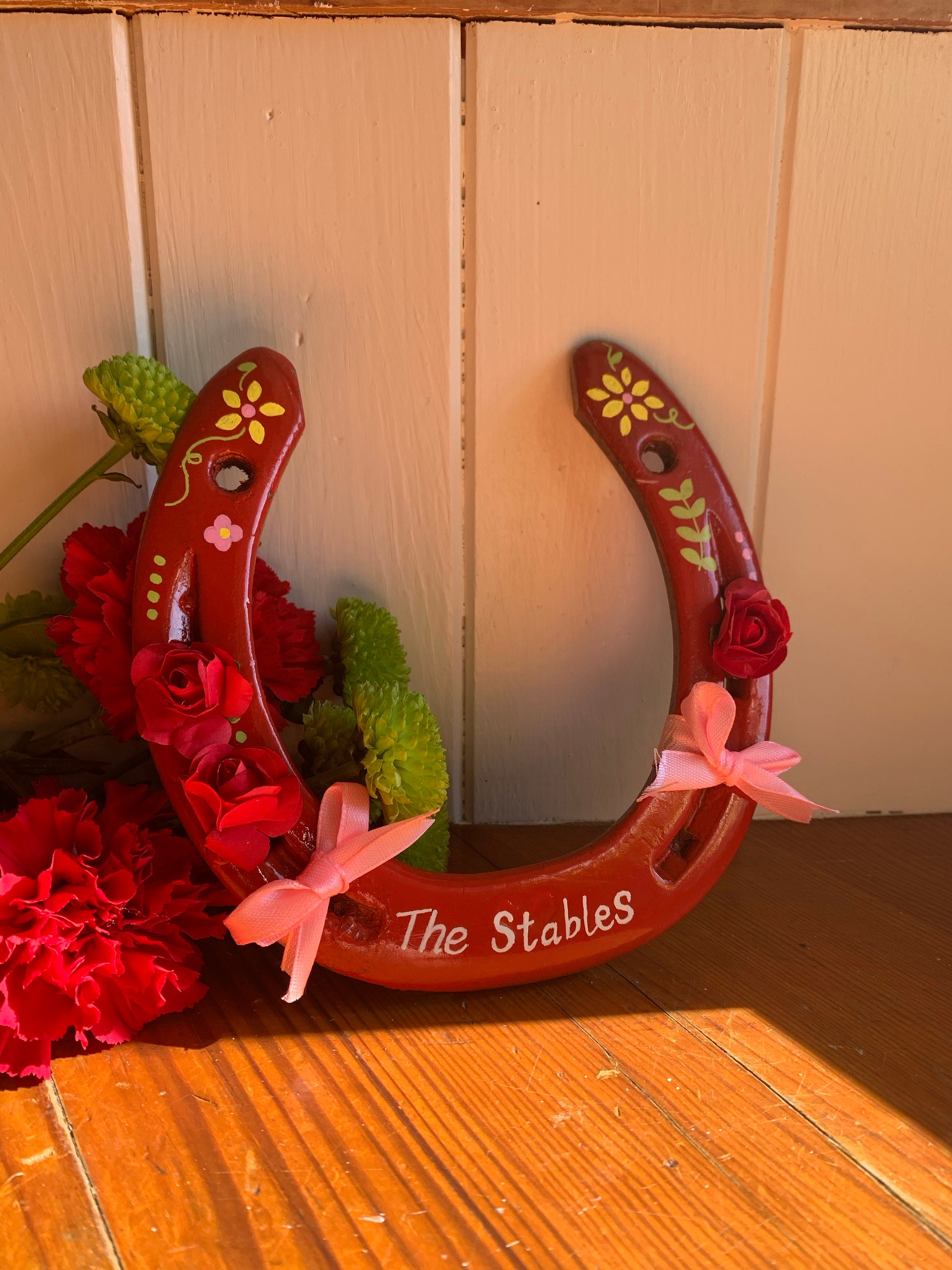 Personalised Good Luck Horseshoe Gift. Etsy