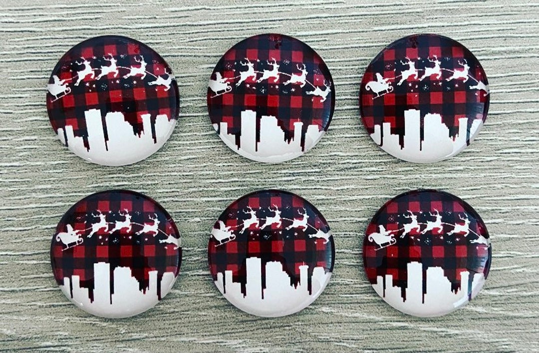 Reindeer Christmas Refrigerator Magnets, Secret Santa Gift for ...