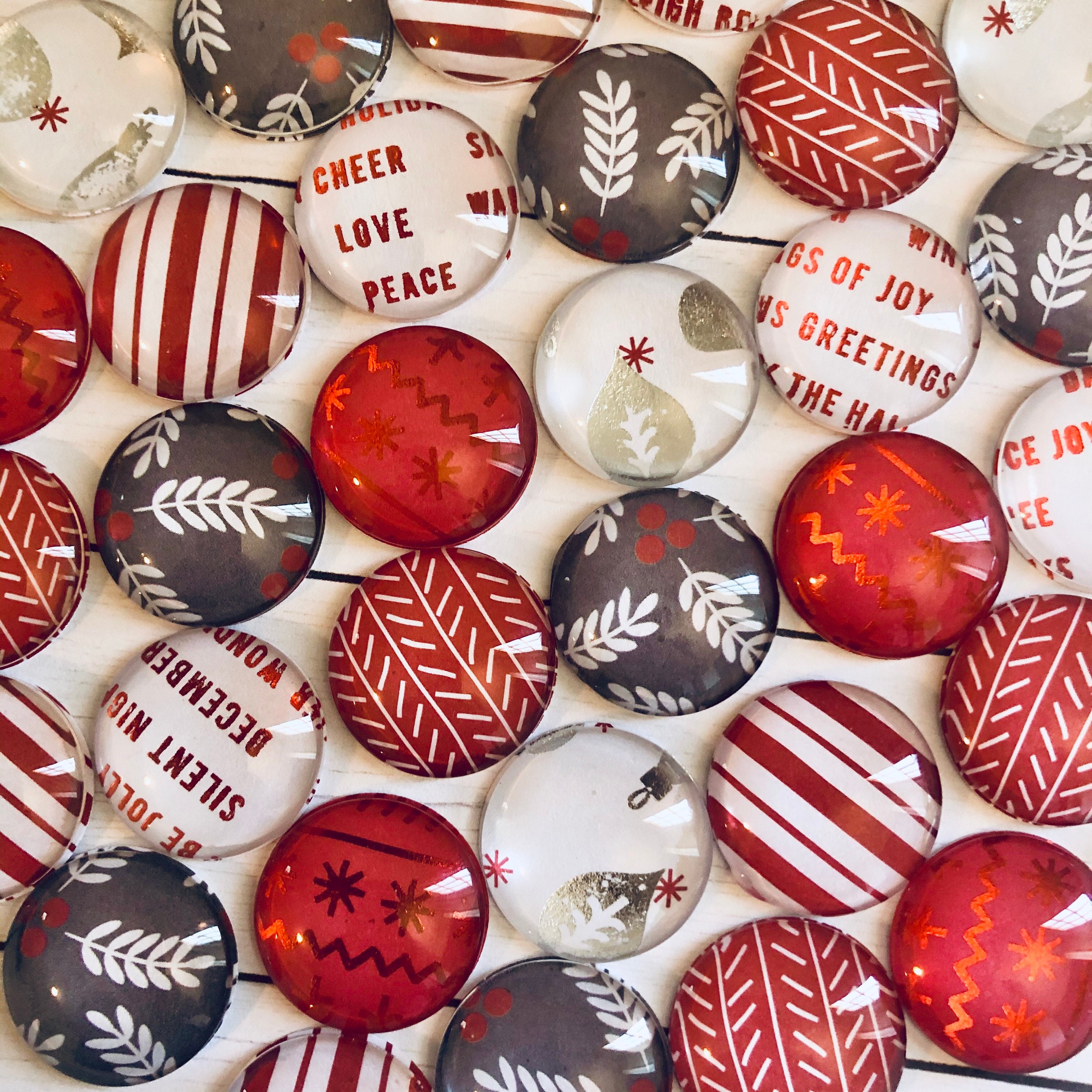 Christmas Holiday Fridge Cute Office Etsy