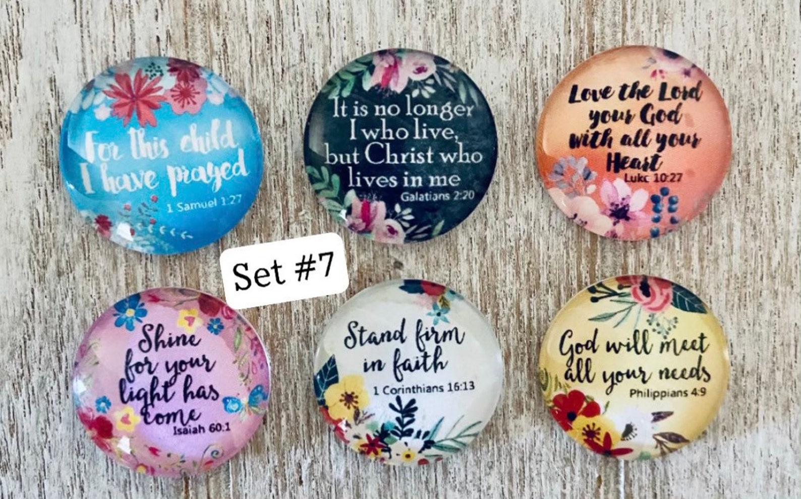 Bible Verse Refrigerator Scripture Glass Etsy