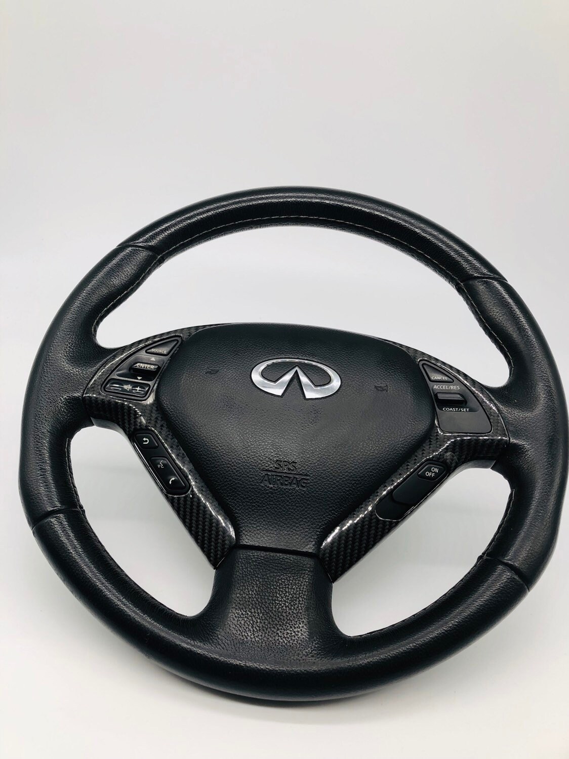 Infiniti G37 Carbon Fiber Steering Wheel Trim Only No Wheel Etsy