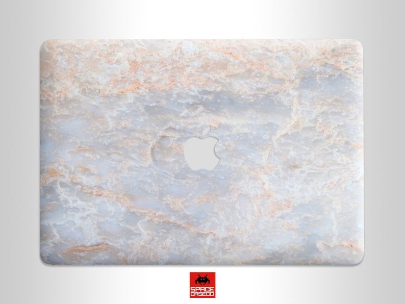 White Marble Macbook Pro 13 Case Macbook Pro 16 Case Light Etsy