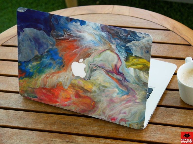 Paint Mix Macbook Air 13 Inch Case Macbook Air Cover Colourful Etsy