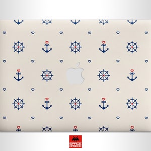 Sea Milk pastel colour MacBook Hard Shell Case Romantic Holiday laptop protective cover Yacht MacBook case