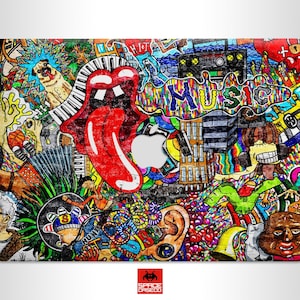 Punk MacBook hard plastic shell case protection for top and bottom parts Music Lover MacBook protective case