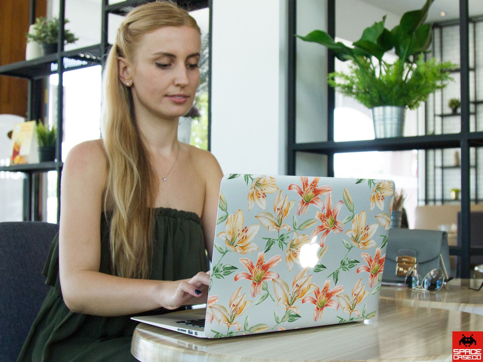 Floral Clear Macbook case Woman Macbook Air 13 inch 2018 Pro Etsy