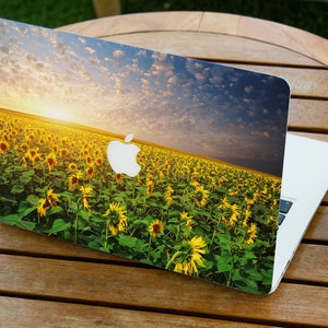Sunflower field MacBook Case Flower case mac air 11 hard case 13 inch laptop cover macbook case mac pro 13 2019 macbook retina 12 a1466