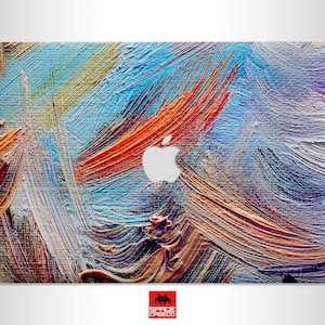 Colourful Paint MacBook hard plastic case Artistic laptop protective cover