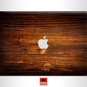 New MacBook Air Case Wood print MacBook hard plastic case with a clear bottom for MacBook Air and Pro models