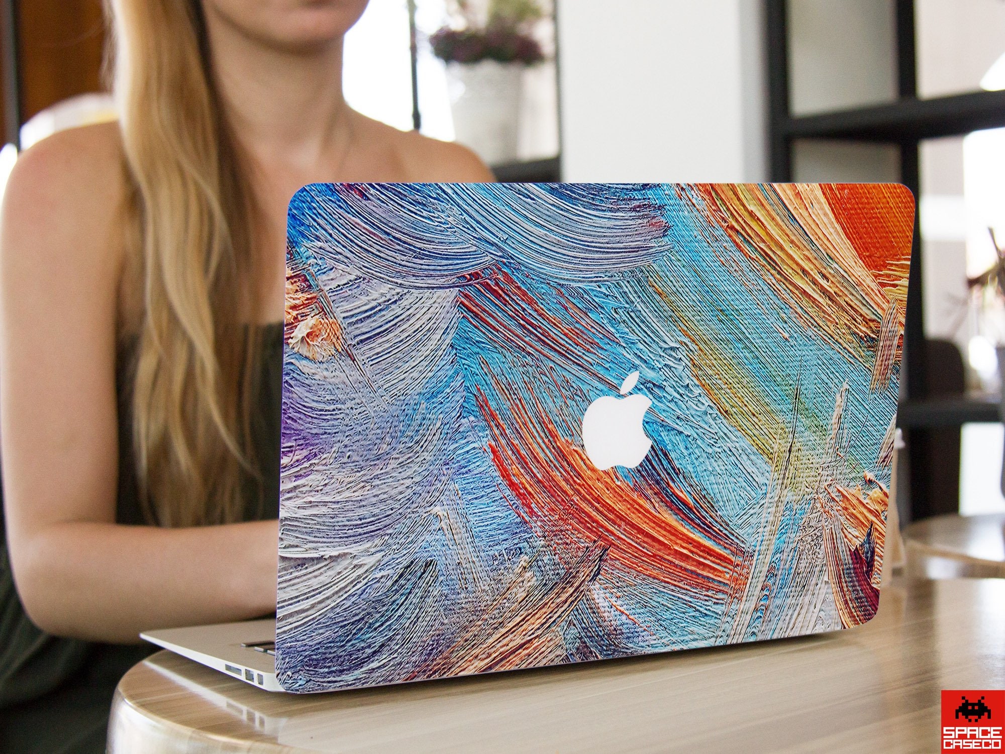 Colourful Paint Macbook Hard Plastic Case Macbook Pro 13 Inch Etsy