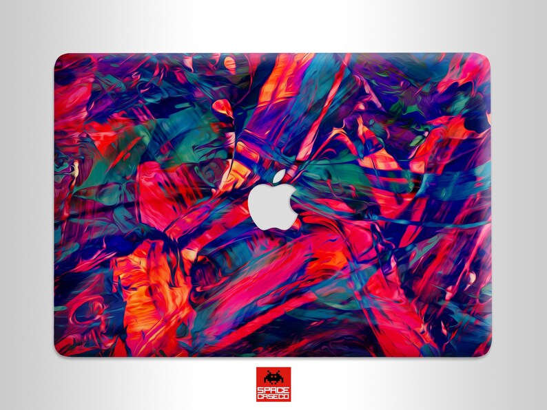 Macbook Hard Case Macbook Case 13 inch Abstract Art Macbook Etsy