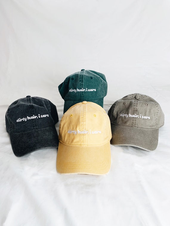 Dirty Hair I Care Baseball Cap Vintage Hat Funny Hats - Etsy Dirty Hair I Care Baseball Cap Vintage Hat Funny Hats - Etsy