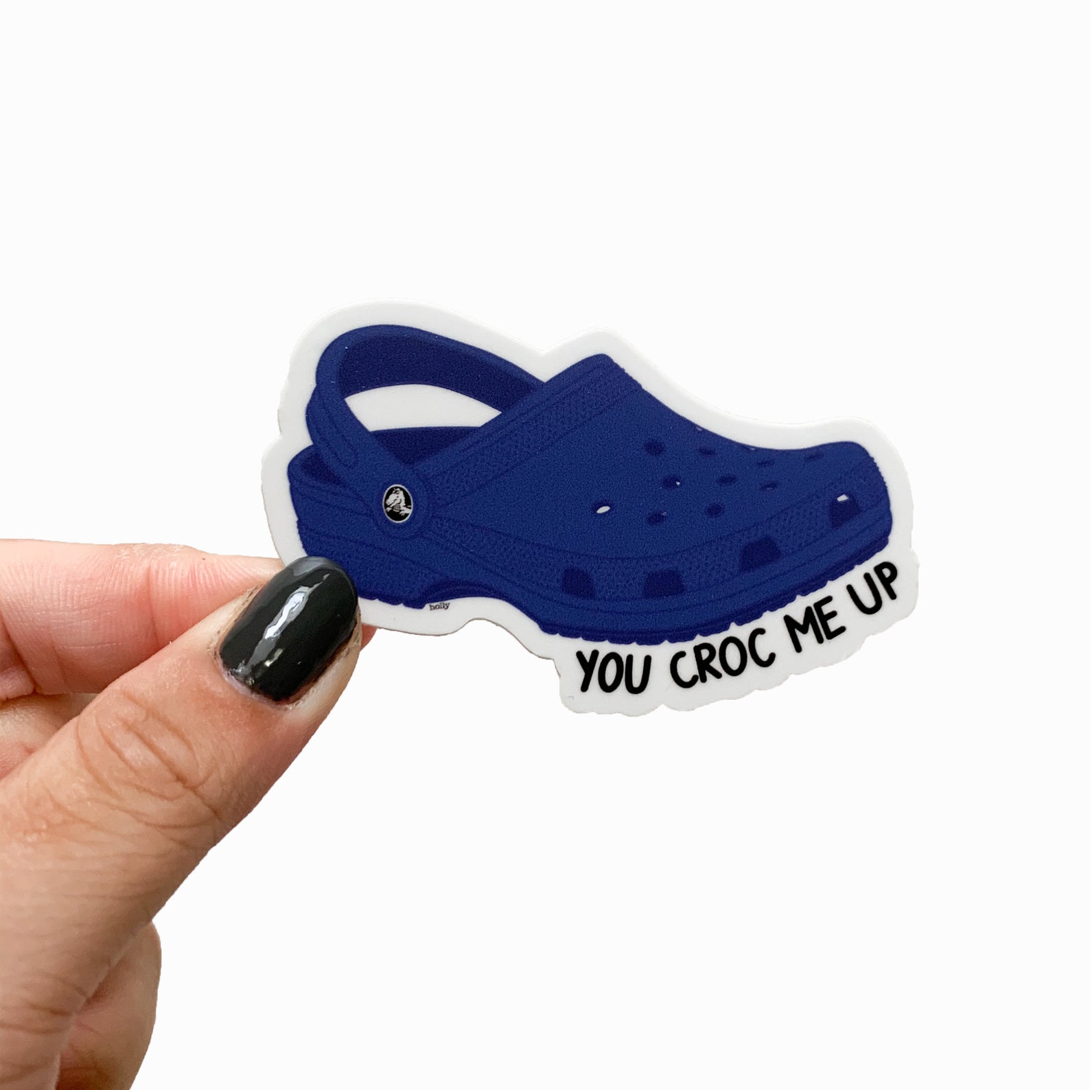 You Croc Me up Sticker 3 Vinyl Sticker Crocs Sticker Etsy