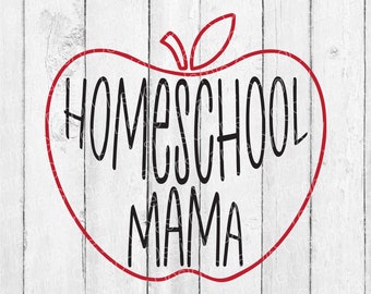Homeschool Mama SVG (Digital Download)