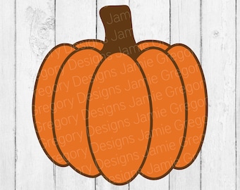 Fall Pumpkin SVG – Halloween Clipart, Pumpkin Cut File (Digital Download)
