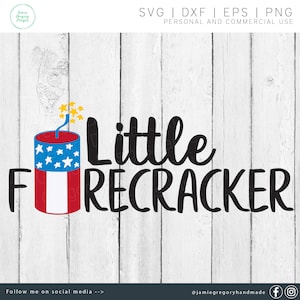 Svg 4 juillet - svg du 4 juillet - fichier coupé 4 juillet - pétard svg - svg de la fête de l&#39;indépendance - svg patriotique - svg Etats-Unis - svg Amérique