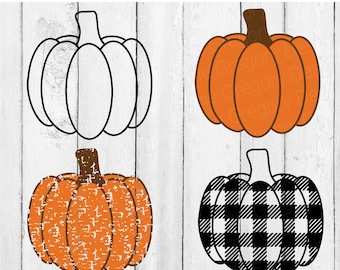 Pumpkin SVG Bundle - Fall & Halloween Designs (Digital Download)