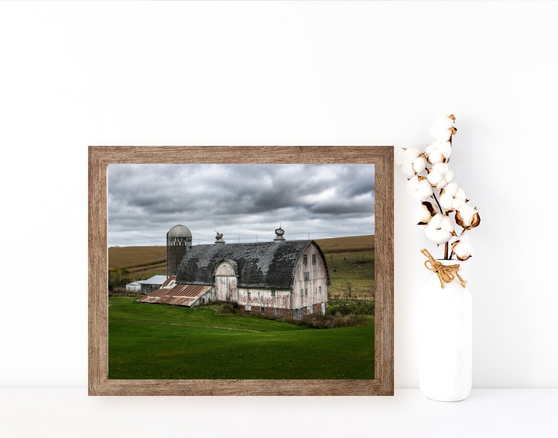 Barn Wall Art Decor Photo Country Landscape Rural Print Barn Etsy Norway