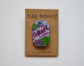 Pin - Grape Soda