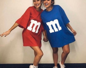oversized m&m shirt