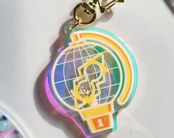 Ateez Lightstick Keychain