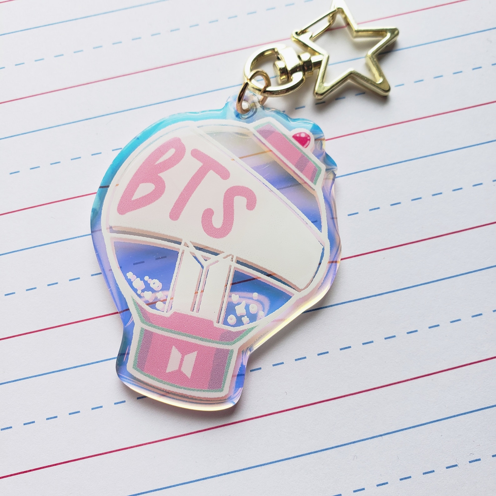 KPOP Lightstick Keychains BTS NCT Exo Seventeen and More Etsy UK