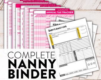 Complete Nanny Binder | Digital