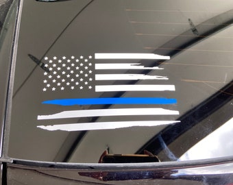 Back the Blue decal