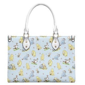 Winnie The Pooh Handbag Winnie The Pooh Purse Vegan Leather Handbag