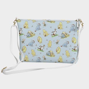 Winnie the Pooh Bag Blue Winnie the Pooh Handbag Winnie the Pooh Cross Body Bag