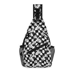 Steamboat Willie Chest Bag Steamboat Willie Chest Crossbody Bag with Adjustable Strap