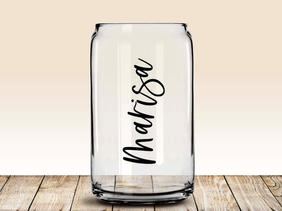 beer can glass etsy