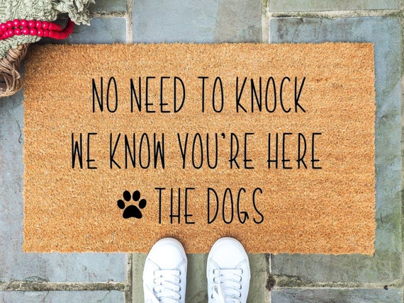 outdoor dog doormat
