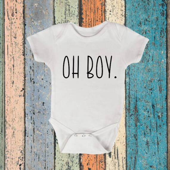 oh boy onesie