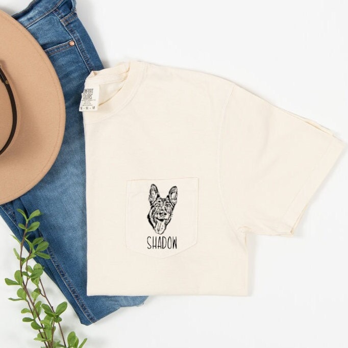 Pocket Name Shirt - Etsy