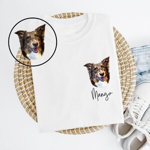 Custom Pet Shirt / Pet Sweatshirt / Animated Pet Portrait / Custom Pet Cartoon / Pet Gift / Custom Pet Sweater / Pet Portrait Shirt