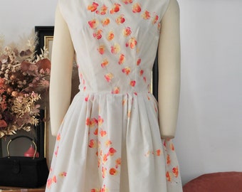 Robe vintage des années 50 - 50s french vintage dress