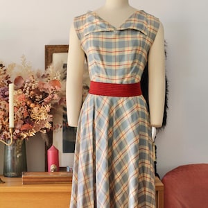 50s long dress