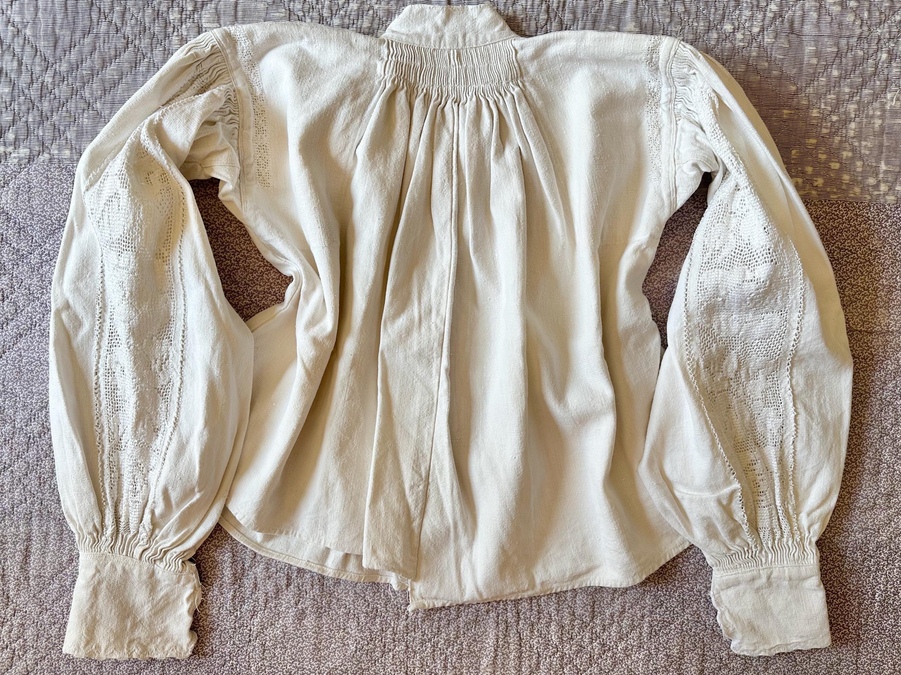 トップス antique Rumania blouse Vintage Traditional Romanian Blouse - Etsy