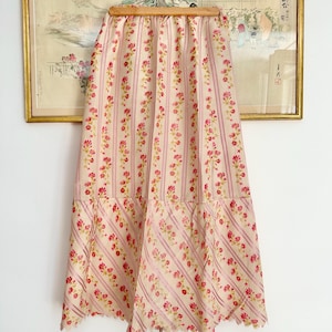 RARE! Antique silk petticoat c.1900 - Edwardian French silk petticoat - Antique skirt