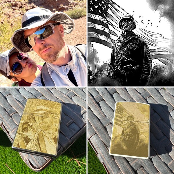 PHOTO Laser Engraved Zippo