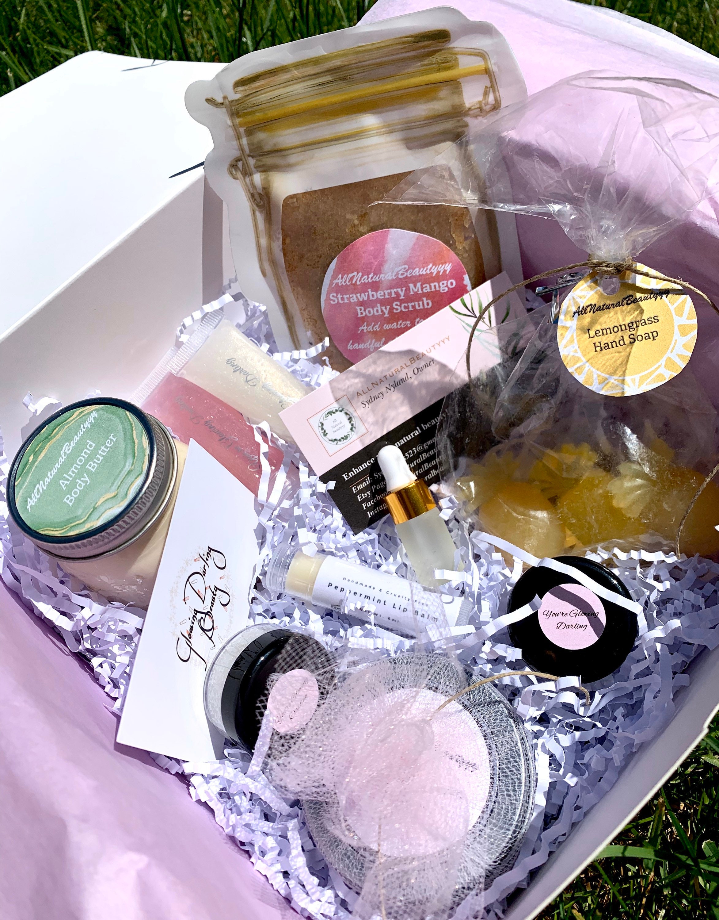 BODY CARE BOX Women Make Up Kit Self Care Kit Handmade Etsy