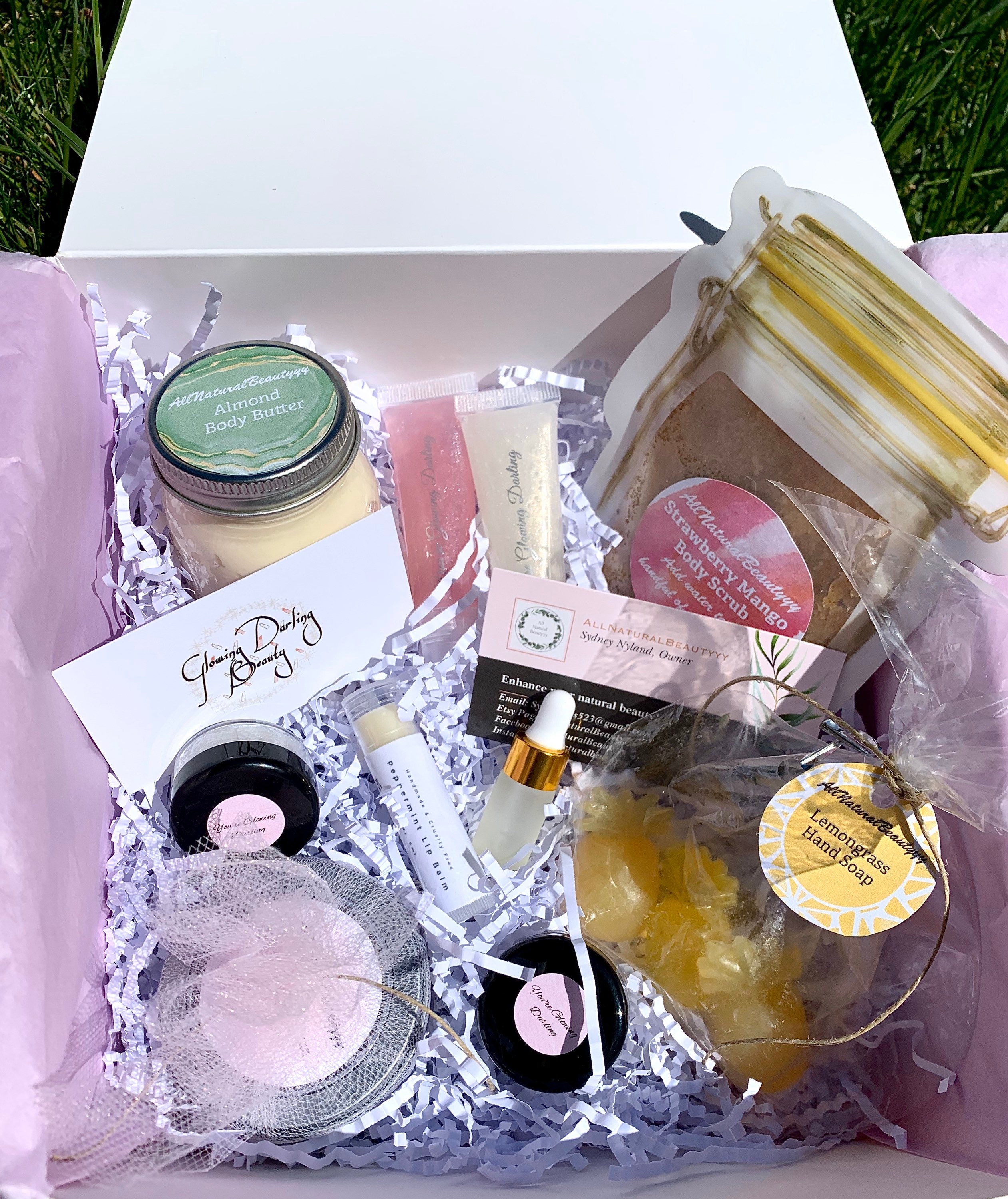 BODY CARE BOX Women Make Up Kit Self Care Kit Handmade Etsy