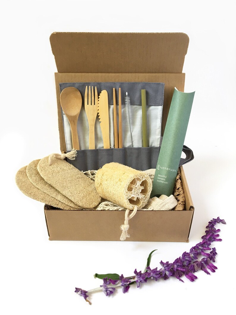 Zero Waste Starter Kit Sustainable Eco Friendly Kit Eco Etsy