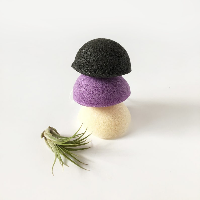 Vegan Konjac Sponge Biodegradable Sponge Facial Care Etsy
