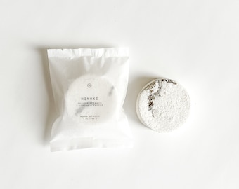 Hinoki Shower Steamer | Aromatherapy Shower Tablet with Woodsy Forest Scent | Natural Spa Steamer, Stress Relief, Self Care Gift