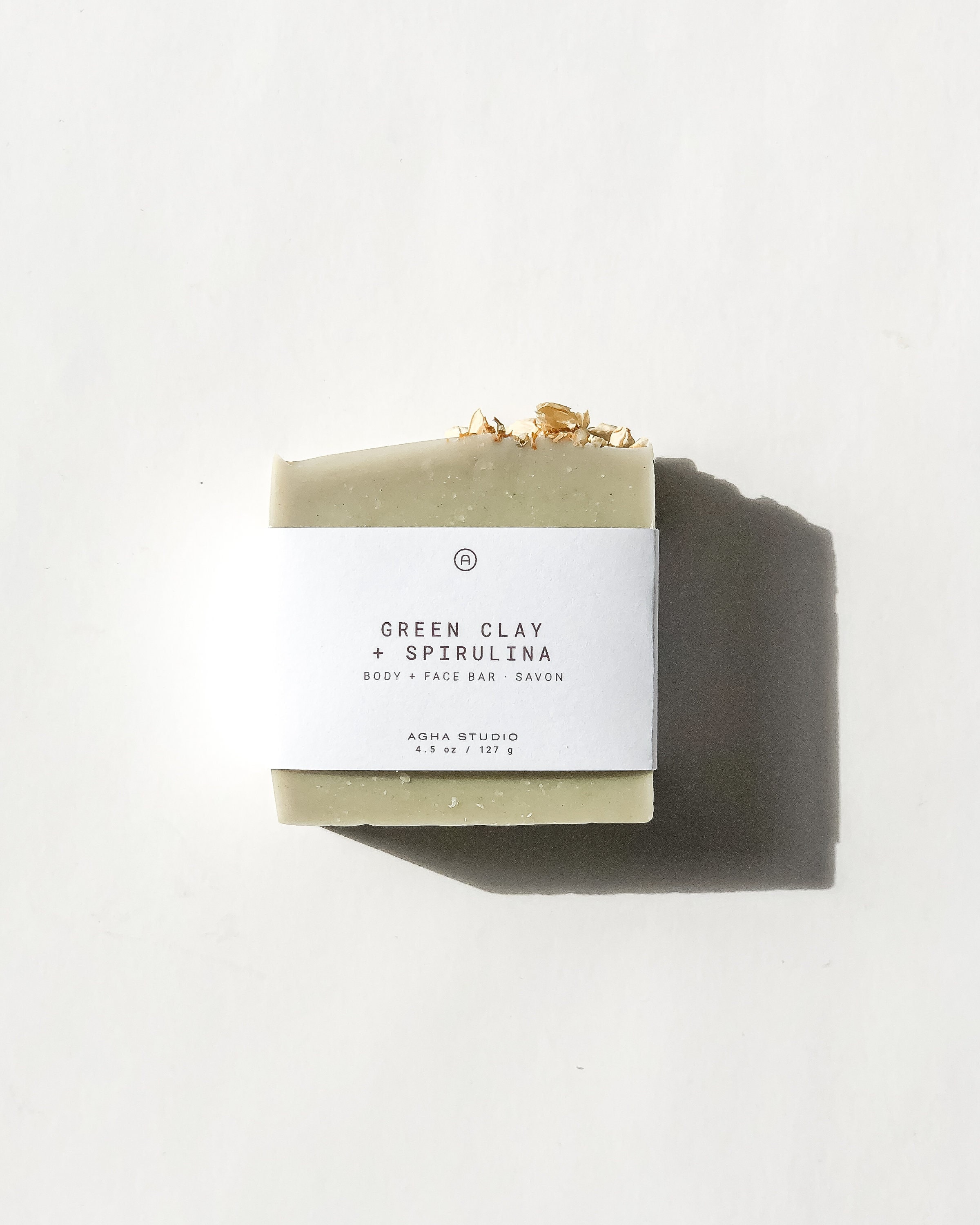 Green Clay Spirulina Soap Bar | Natural Vegan Face & Body Soap ...