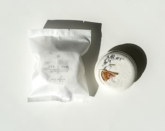 Sea + Sun Shower Steamer | Citrus Aromatherapy Shower Tablet with Bergamot, Lemon & Grapefruit | Refreshing Spa Steamer, Self Care Gift