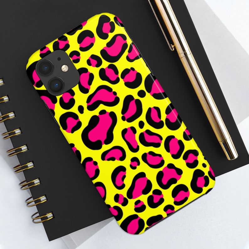 Cases for iPhone phone Leopard Rose Pattern