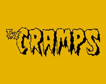 Punk Band Logo // PNG Cricut Cut File // The Cramps // CAD Cut File for making own Fabric Patches or  Stickers / High Quality File
